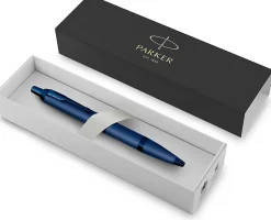Parker® IM Ballpoint Pen, Medium Point, 0.7 mm, Monochrome Blue Barrel, Blue Ink