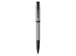 Parker® IM Rollerball Pen, Fine Point, 0.5 mm, Matte Gray Barrel, Black Ink