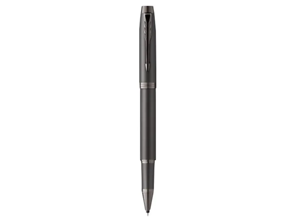 Parker® IM Rollerball Pen, Fine Point, 0.5 mm, Titanium Gunmetal Barrel, Black Ink