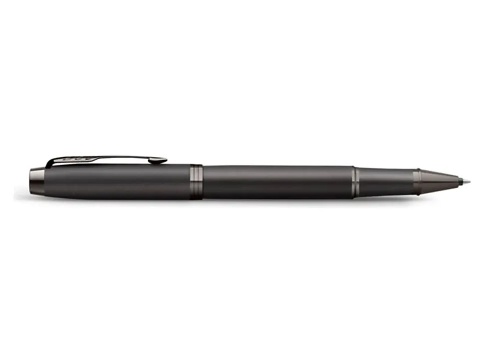 Parker® IM Rollerball Pen, Fine Point, 0.5 mm, Titanium Gunmetal Barrel, Black Ink