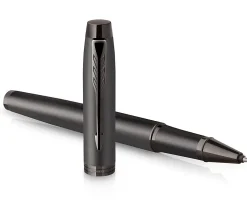 Parker® IM Rollerball Pen, Fine Point, 0.5 mm, Titanium Gunmetal Barrel, Black Ink