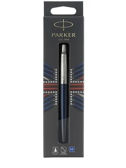 Parker® Jotter™ Ballpoint Pen, Medium Point, 0.7 mm, Royal Blue Barrel, Blue Ink