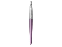 ParkerĀ® Jotter Ballpoint Pen, Medium Point, 1.0 mm, Victoria Violet Barrel, Blue Ink