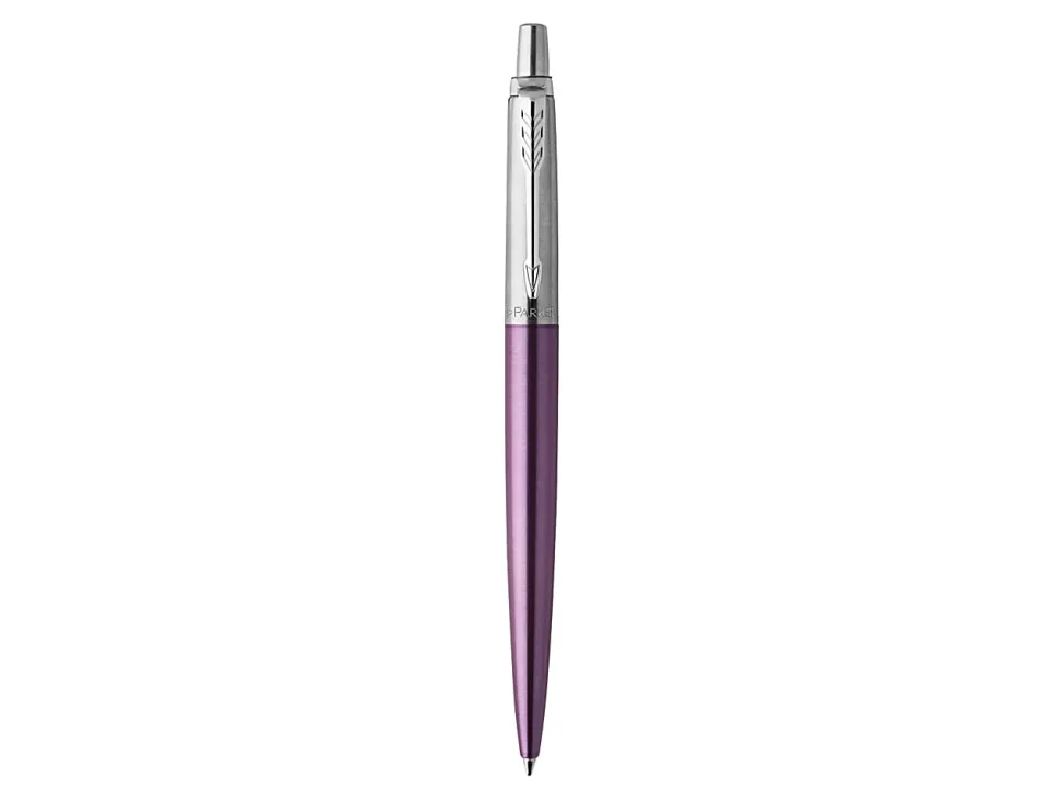Parker® Jotter Ballpoint Pen, Medium Point, 1.0 mm, Victoria Violet Barrel, Blue Ink