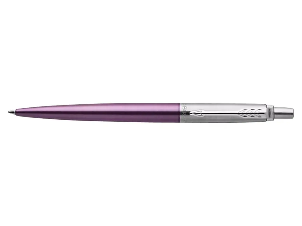Parker® Jotter Ballpoint Pen, Medium Point, 1.0 mm, Victoria Violet Barrel, Blue Ink