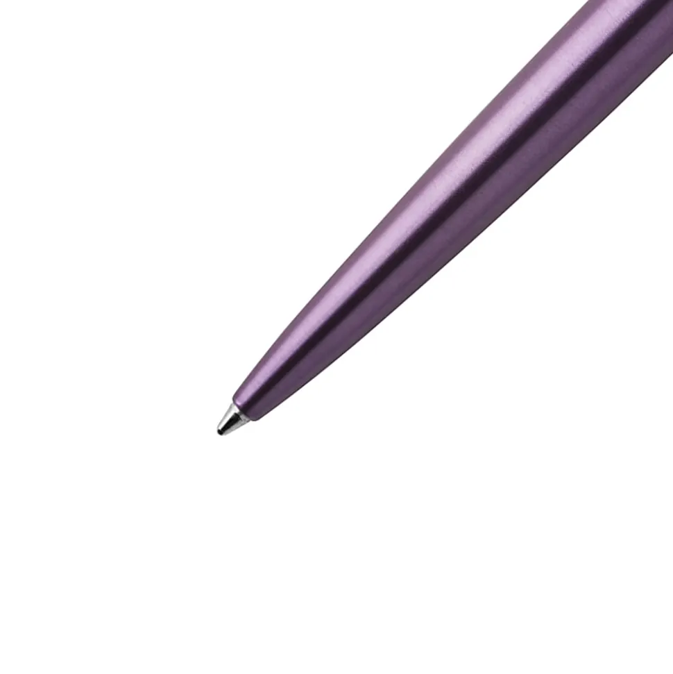Parker® Jotter Ballpoint Pen, Medium Point, 1.0 mm, Victoria Violet Barrel, Blue Ink