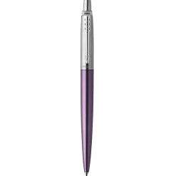 Parker® Jotter Ballpoint Pen, Medium Point, 1.0 mm, Victoria Violet Barrel, Blue Ink