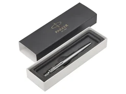 Parker® Jotter Gel Pen, Medium Point, 0.7 mm, Stainless-Steel/Chrome Barrel, Black Ink
