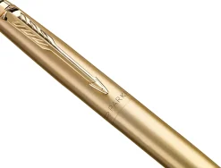 Parker® Jotter XL Ballpoint Pen, Medium Point, 0.7 mm, Monochrome Matte Gold Barrel, Blue Ink