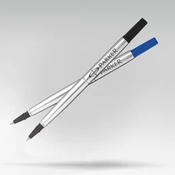 Parker® Rollerball Pen Refill, Medium Point, 0.7 mm, Blue