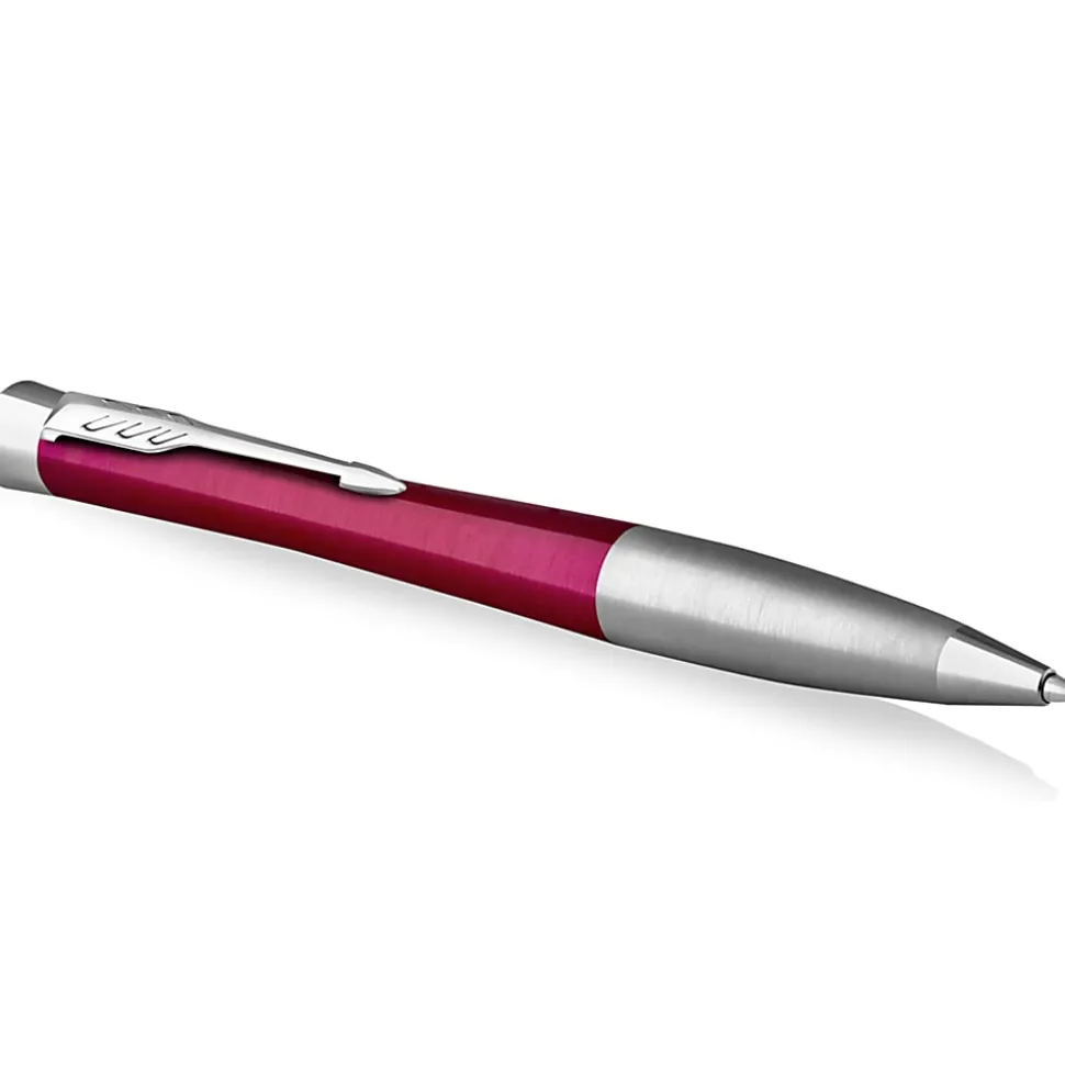Parker® Urban Ballpoint Pen, Medium Point, 0.7 mm, Vibrant Magenta Barrel, Blue Ink