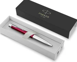 Parker® Urban Ballpoint Pen, Medium Point, 0.7 mm, Vibrant Magenta Barrel, Blue Ink