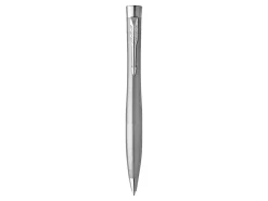 Parker® Urban Twist Ballpoint Pen, 1 mm, Medium Point, Metro Metallic With Chrome Trim, Black Ink