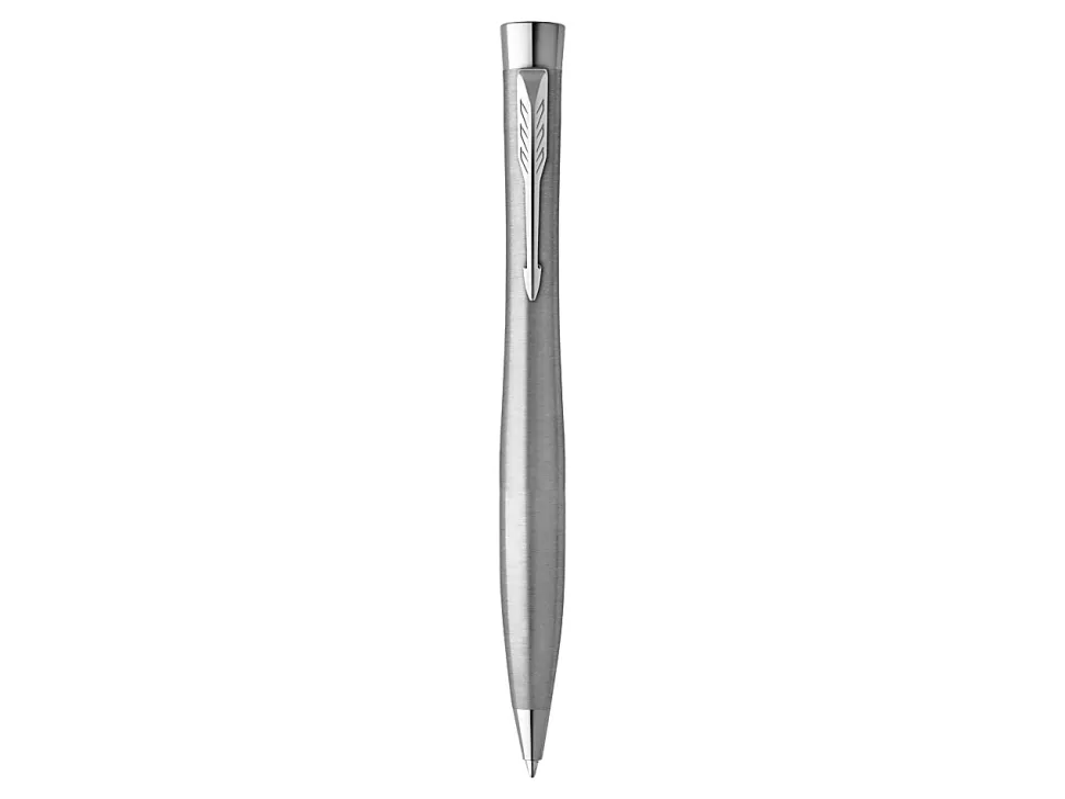 Parker® Urban Twist Ballpoint Pen, 1 mm, Medium Point, Metro Metallic With Chrome Trim, Black Ink