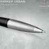 Parker® Urban Twist Ballpoint Pen, Medium Point, 1 mm, Muted Black Barrel, Black Ink