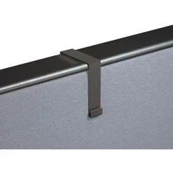 Partition Hangers For Quartet® Matrix® Bulletin Boards, Black, Set Of 2