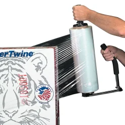 Partners Brand Blown Hand Stretch Film, 90 Gauge, 18" x 1500', Clear , Pack Of 4