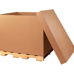 Partners Brand Bulk Cargo Boxes, 48" x 40" x 36", Kraft, Pack Of 5