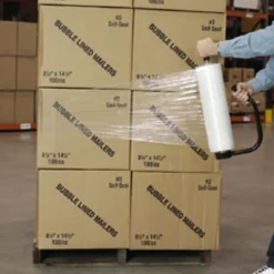Partners Brand Bundling Stretch Film, 7 1/2" x 1,000', Clear, Case Of 4
