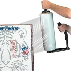 Partners Brand Cast Clear Hand Stretch Film, 90 Gauge, 15" x 1500', Pack Of 4