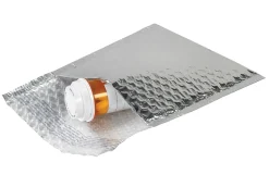 Partners Brand Cool Shield Bubble Mailers, 6" x 6 1/2", Silver, Pack Of 100