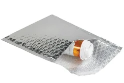 Partners Brand Cool Shield Bubble Mailers, 6" x 6 1/2", Silver, Pack Of 100