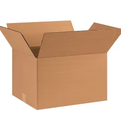 Partners Brand Corrugated Boxes, 16" x 12" x 10", Kraft, Pack Of 25