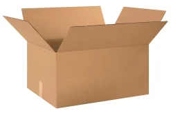 Partners Brand Corrugated Boxes, 24" x 18" x 12", Kraft, Pack Of 10