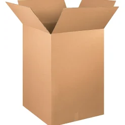 Partners Brand Corrugated Boxes, 24" x 24" x 36", Kraft, Pack Of 5