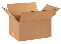 Partners Brand Corrugated Printer's Boxes, 12" x 9" x 6", Kraft, Pack Of 25