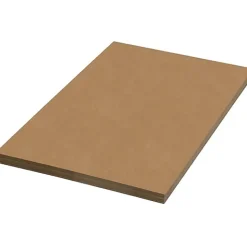 Partners Brand Corrugated Sheets, 36" x 36", Kraft, Pack Of 20