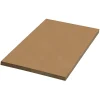 Partners Brand Corrugated Single Wall Sheets, 48" x 72", Kraft, Pack Of 20
