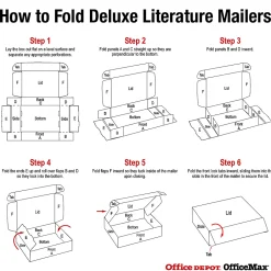 Partners Brand Deluxe Literature Mailers, 11 1/8" x 8 3/4" x 3", White, Pack Of 50