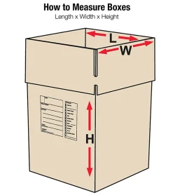 Partners Brand Deluxe Packing Boxes, 24"H x 24"W x 24"D, Kraft, Pack Of 10