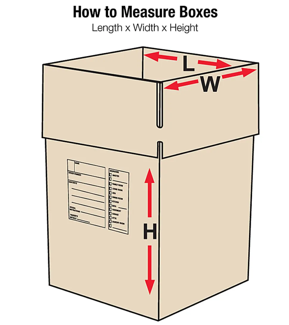 Partners Brand Deluxe Packing Boxes, 24"H x 24"W x 24"D, Kraft, Pack Of 10