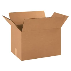 Partners Brand Double-Wall Corrugated Boxes, 18" x 12" x 12", Pack Of 15