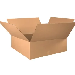 Partners Brand Double-Wall Heavy-Duty Corrugated Cartons, 30" x 30" x 12", Kraft, Box Of 5