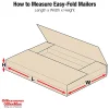 Partners Brand Easy Fold Mailers, 9 1/2" x 6 1/2" x 2", Kraft, Pack Of 50