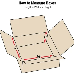 Partners Brand Flat Corrugated Boxes, 9" x 6" x 2", Kraft, Pack Of 25 Boxes
