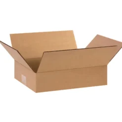 Partners Brand Flat Corrugated Boxes, 12