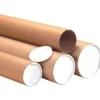 Partners Brand Heavy-Duty Kraft Mailing Tubes, 4" x 30", 80% Recycled, Kraft, Pack Of 12