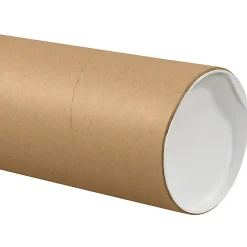 Partners Brand Jumbo Mailing Tubes, 6