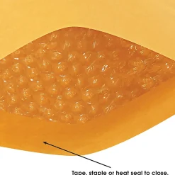 Partners Brand Kraft Heat-Seal Bubble Mailers, #7, 14 1/2" x 20", Pack Of 50