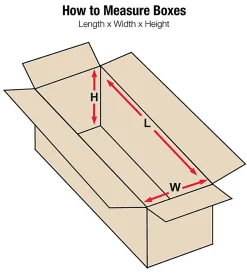 Partners Brand Long Corrugated Boxes, 8" x 4" x 4", Kraft, Pack Of 25