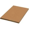 Partners Brand Material Kraft Corrugated Sheets, 24" x 30", Pack Of 20