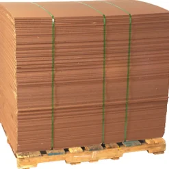 Partners Brand Material Kraft Corrugated Sheets, 24" x 72", Pack Of 20