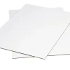 Partners Brand Material Kraft Corrugated Sheets, 24" x 36", White, Pack Of 20
