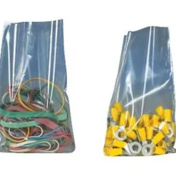 Partners Brand 1 Mil Flat Poly Bags, 12" x 15", Clear, Case Of 1000