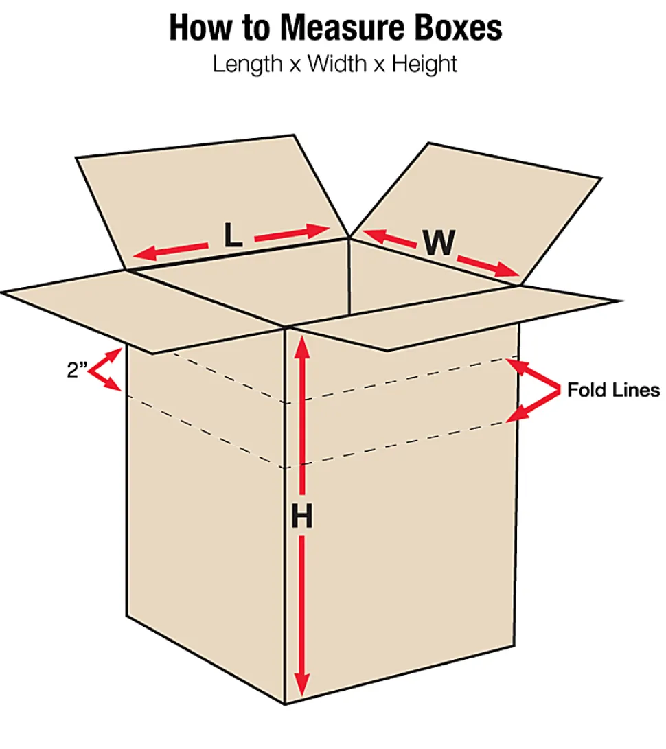Partners Brand Multi-Depth Corrugated Boxes, 8" x 8" x 8", Kraft, Pack Of 25