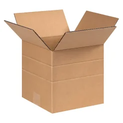 Partners Brand Multi-Depth Corrugated Boxes, 8